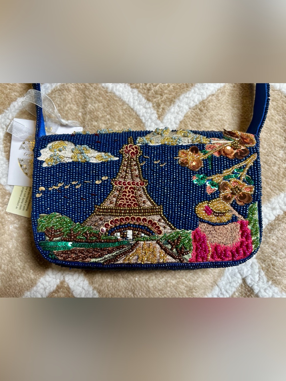 Viral TJ Maxx Paris Beaded Purse